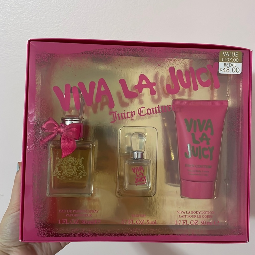Juicy couture viva la juicy trio set